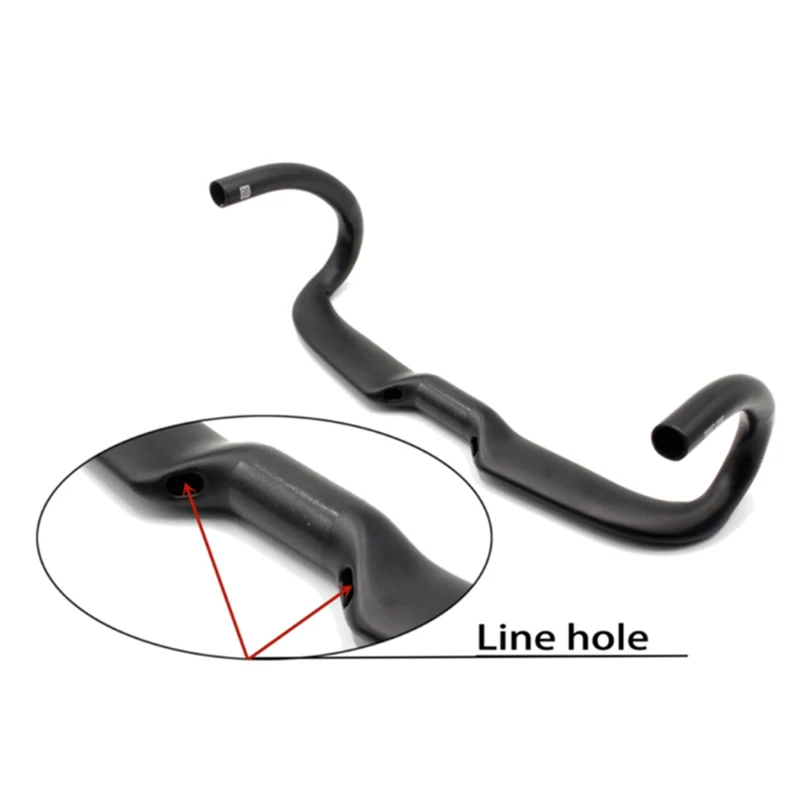 

EC90 full carbon fiber road bike bicycle curved handlebar windbreaker handle sports car UD inner wiring
