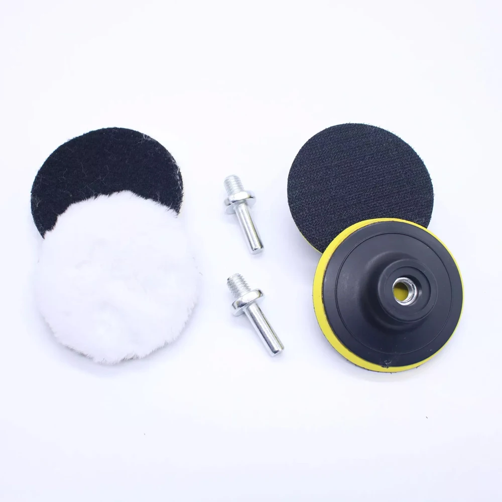 

22 Pcs 3 Inch Buffing Waxing Polishing Sponge Pad Kit For Car Cleaning Tools Accessories Compound-Polishing-Auto Drill Adapter