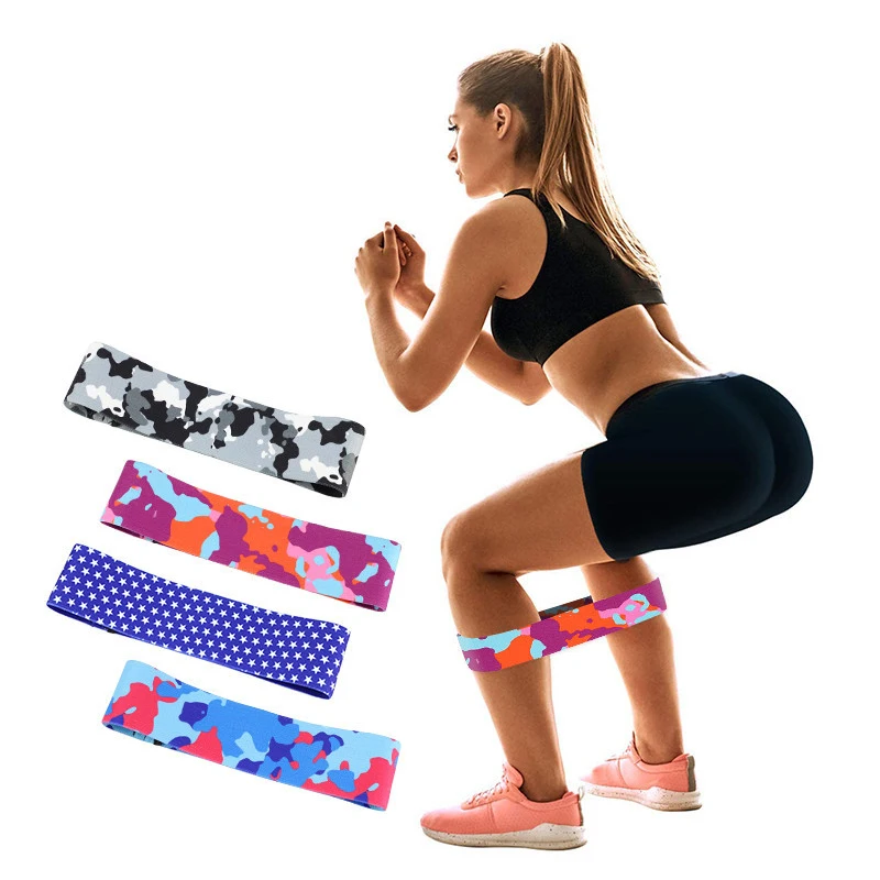 

Yoga Squat Resistance Band Household Fitness Hip Circle Exaggerates Hips Nice Buttock Elastic Tension Resistance Equipment