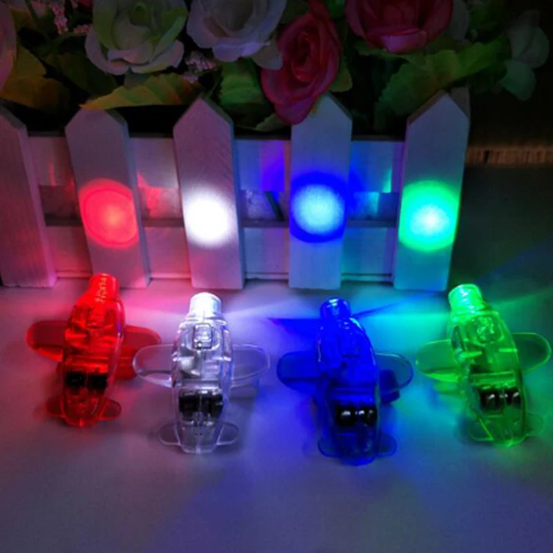 

LED Finger Light Flashing Glowing Colour Light up Party Laser Finger Ring Light Beams Dance Disco KTV Bar Gift Glow In The Dark