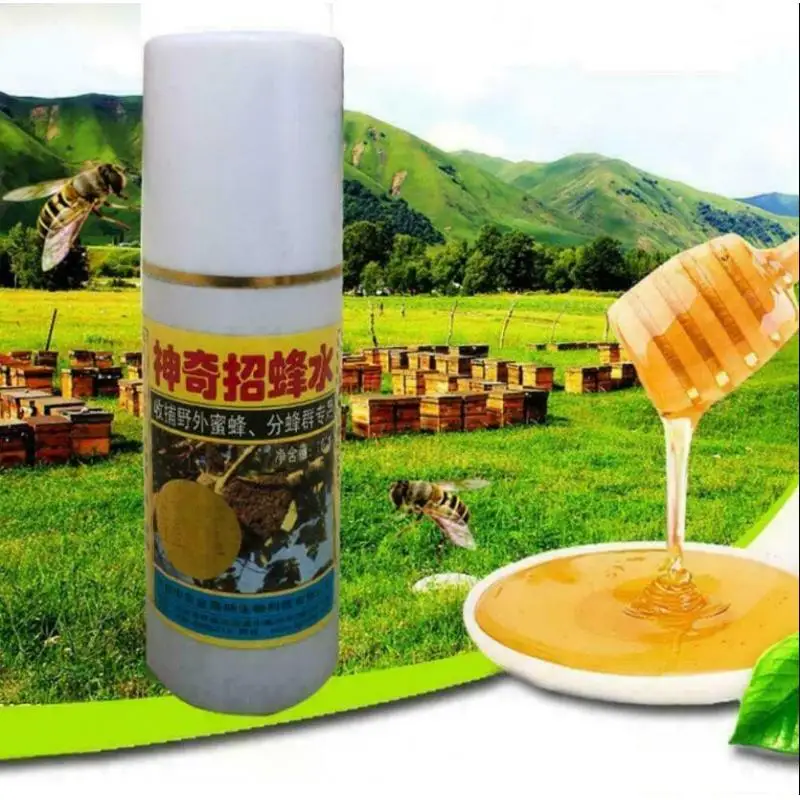 

100ml Honeybee Swarm Lure Attract Trap Free Bees Beekeeping Secret Tool