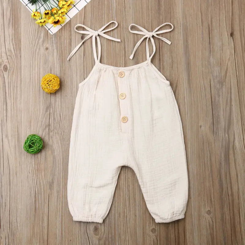 Pudcoco/Милый хлопковый комбинезон для новорожденных мальчиков и девочек