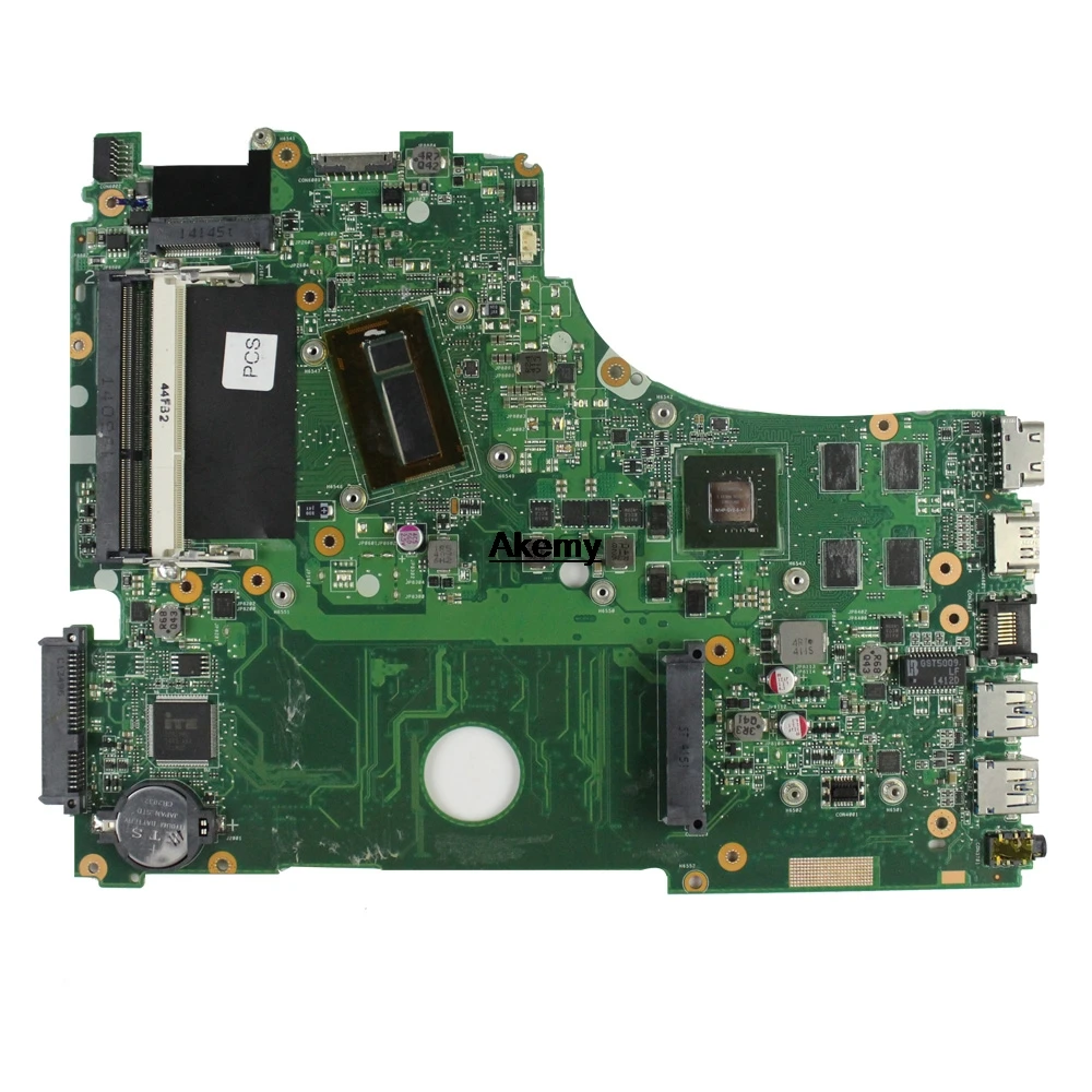 Для ASUS A750J K750J K750JB X750JB X750JN материнская плата для ноутбука тест 100% ОК i7 4500 GT740M/2 ГБ