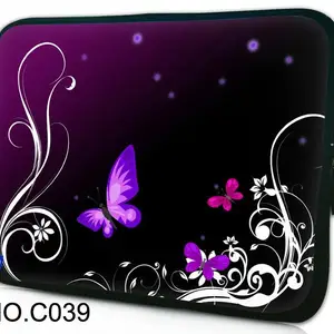 butterflies laptop bag sleeve case cover notebook pouch for macbook air pro lenovo hp dell asus 11 13 14 13 3 15 15 6 17 inch free global shipping