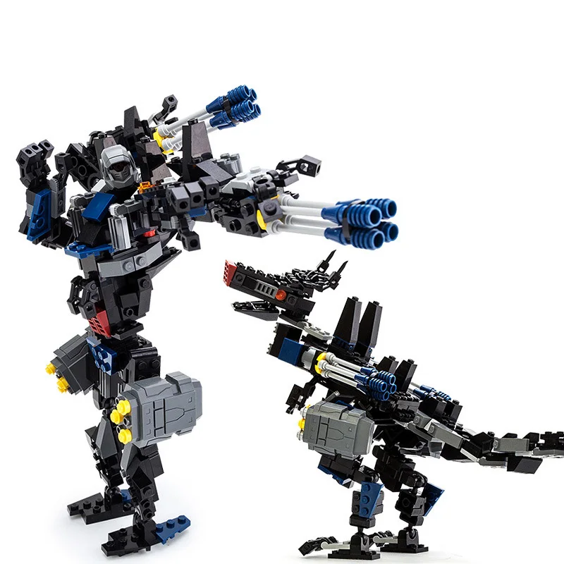 I Transfor Робот серии динозавров кубики игрушки ABS Трансформеры динозавр король