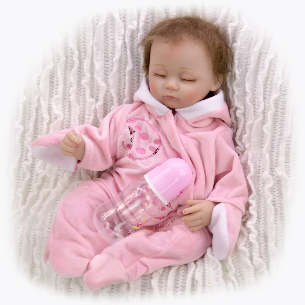 Кукла reborn из силикона 16 дюймов мягкая на ощупь | Игрушки и хобби