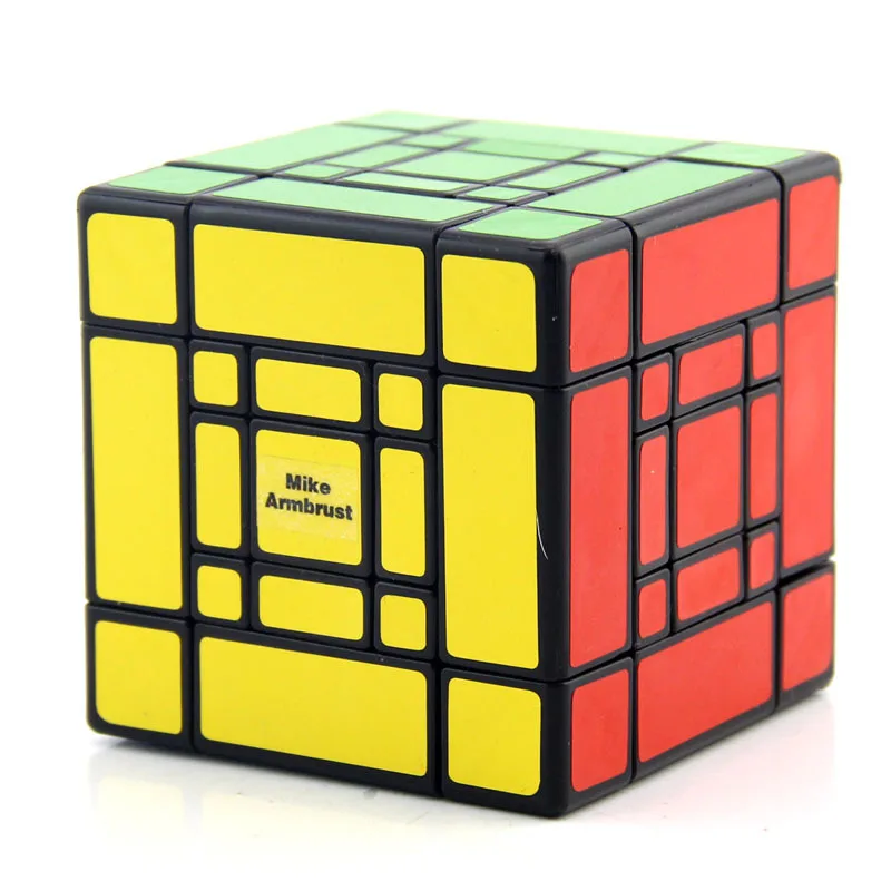 MF8 Doulbe 3x3x3 куб головоломка черная наклейка Cubo волшебные игрушки для детей