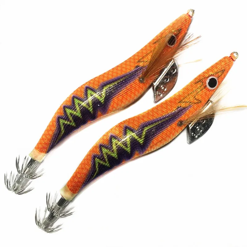 5 шт. светящиеся Джиги для кальмара 3 #13 см 20 г деревянные креветки с приманка на