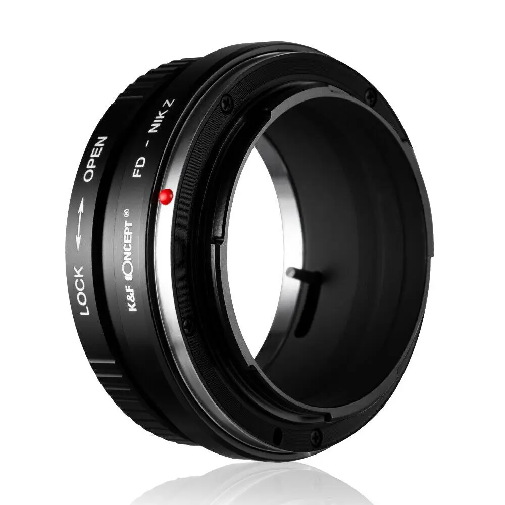 Новый адаптер K & F Concept для монтажа объектива Canon FD К Nikon Z6 Z7 Z50 Поддержка камеры micro с