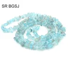 Бесплатная доставка 7-8 мм произвольной формы кианитовые чипсы DIY натуральные бусины из синего камня Изготовление ювелирных изделий 34 дюйма