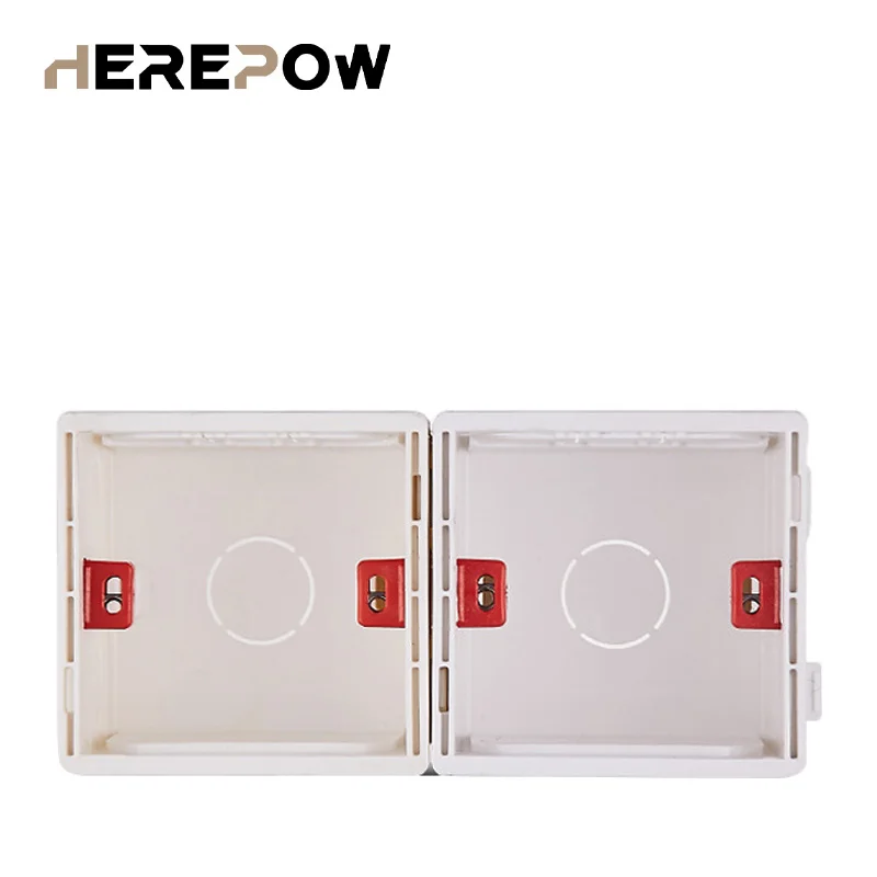 Herepow External Mounting Box 86 mm * 34 For Standard Touch Switch And Socket Applicable To Any Position | Обустройство дома