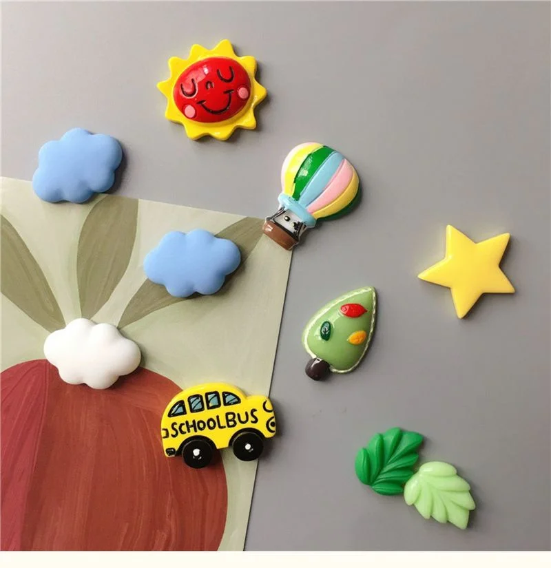 Красочные магниты для холодильника милые сувенирные подарки декор домашнего