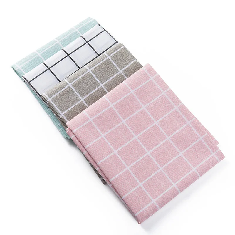 Скандинавский белый черный плед скатерть домашний журнальный столик