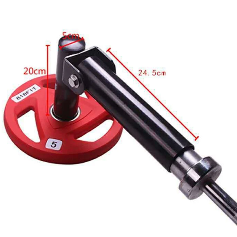 

T-Bar Row Plate Post Insert Attachment Plate Post- 360 Degree Swivel for Back Exercises,2Inch Olympic Bars and Barbell