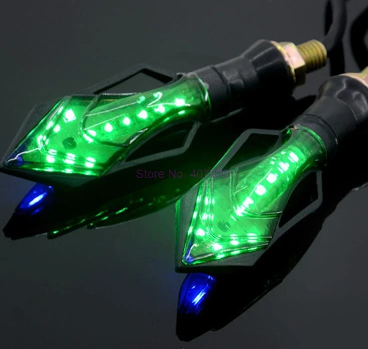 DHL или Fedex 100 шт. светодиодные указатели поворота для мотоциклов Honda Kawasaki Ducati| |