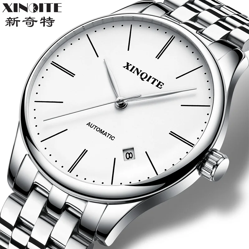 

Новинка 2020 XINQITE мужские наручные часы Топ бренд класса люкс Высокое качество автоматические часы мужские relogio masculino reloj hombre