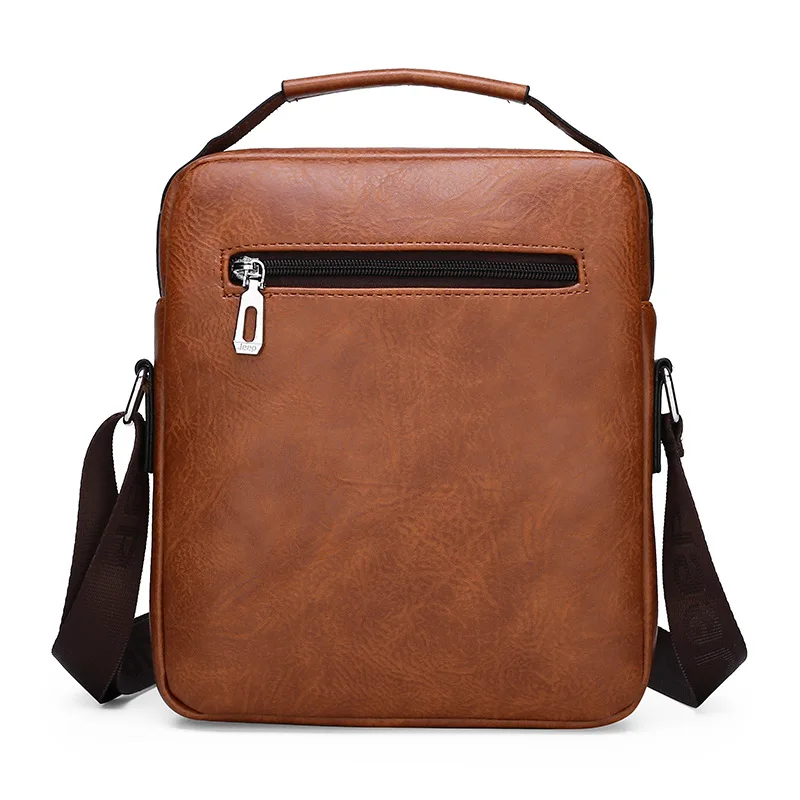 Сумка на плечо мужская из экокожи повседневная Винтажная сумочка кросс боди