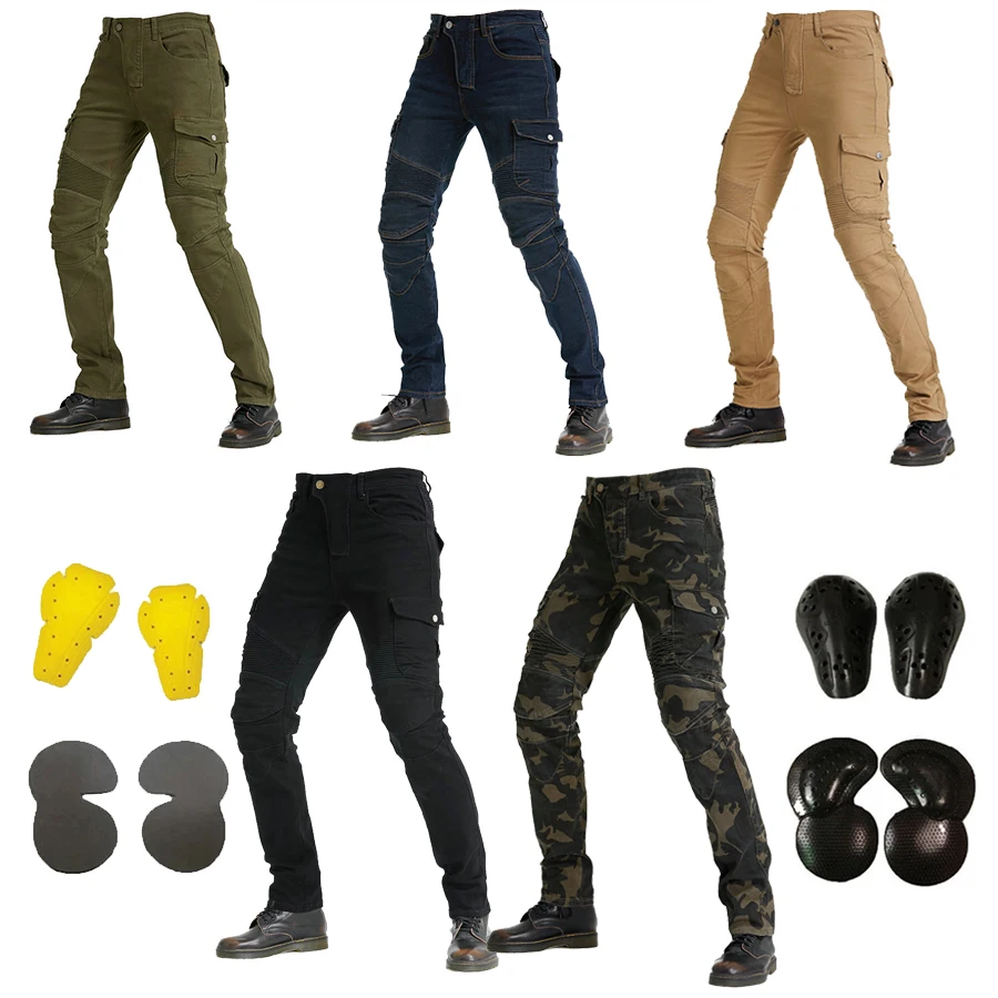 Новинка весна-лето-осень-зима мотоциклетные брюки классические уличные джинсы