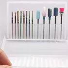 Набор насадок для полировки ногтей, функциональная шлифовальная машинка для кутикулы и ногтей, инструмент для полировки ногтей, сверла для ногтей