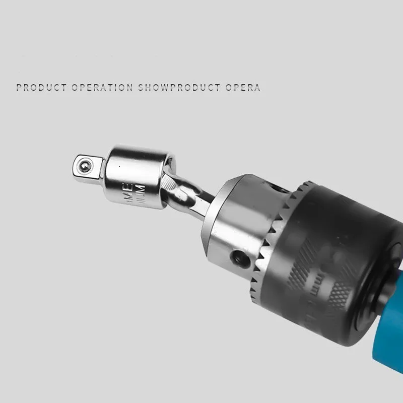 360 градусов рукав Электрический Шестигранная ручка гаечный ключ с квадратным