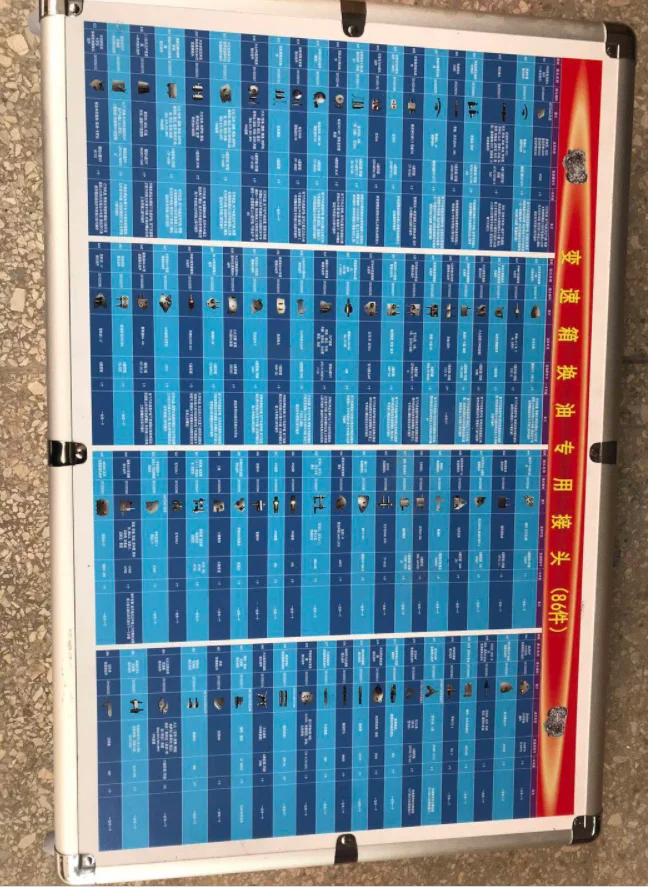 

Auto transmission rebuild exchanger connector kit