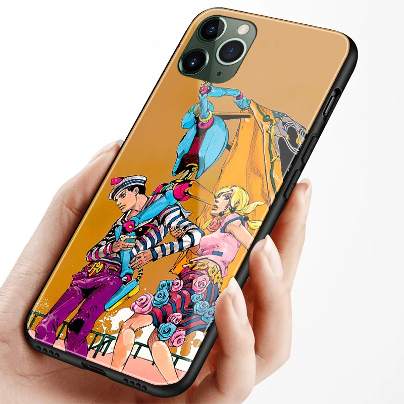 JOJO часть 8 JoJolion постер мягкий силиконовый стеклянный чехол для телефона iPhone 6 6s 7