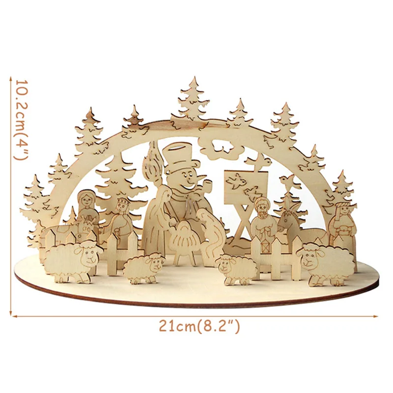 

Набор деревянных рождественских поделок Meidding