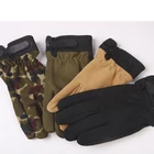 Перчатки тактические на полпальца, военные Нескользящие, для езды на велосипеде, страйкбола, стрельбы, пейнтбола