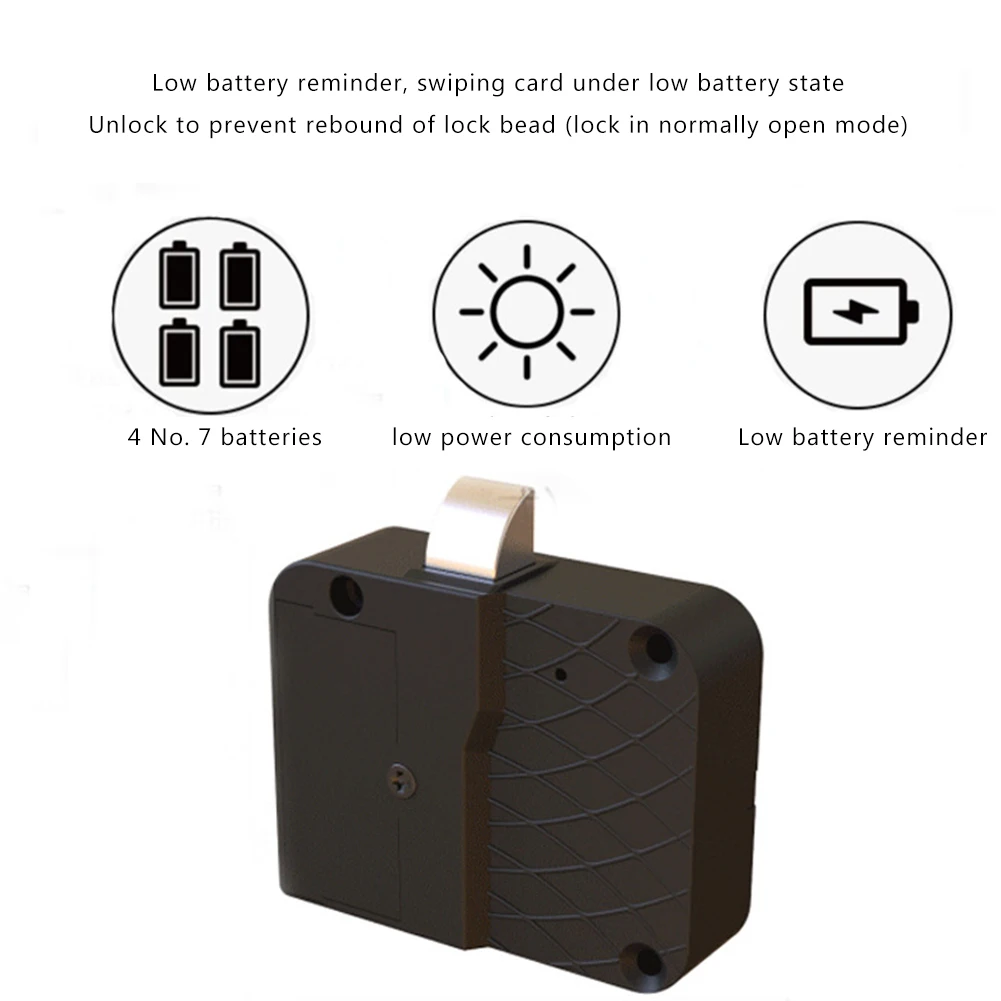 Невидимый сенсорный замок EMID IC карточный ящик цифровой шкаф интеллектуальные