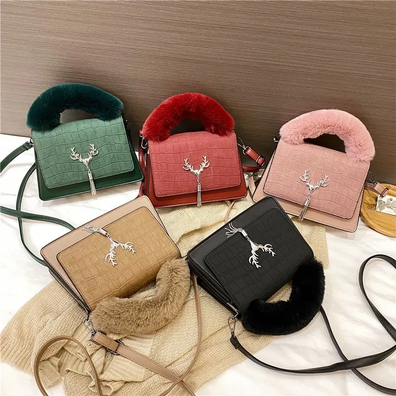 

Mini Small Square Bags for Women 2020 Hand Bag Designer Luxury Girls PU Leather Shoulder Bag Lady Tote Purse