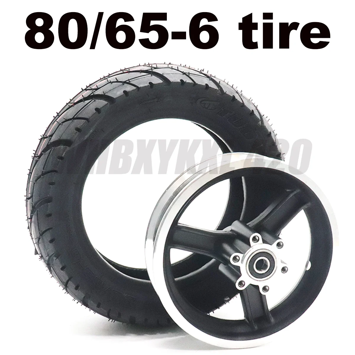 

80 / 65-6 TUOVT Tire 10x 3.0 Tire for 10 Inch Folding Electric Scooter ZERO 10X Dualtron KUGOO M4 Thickened Widened Tire