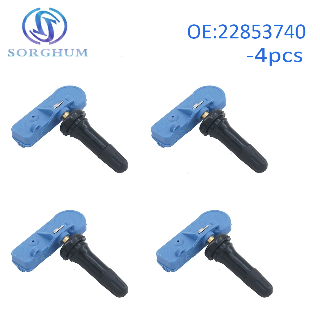 4 шт. системы контроля давления в шинах 22853740 20922901 TPMS для Opel Mokka Antara GMC Chevy Cadillac Buick 433