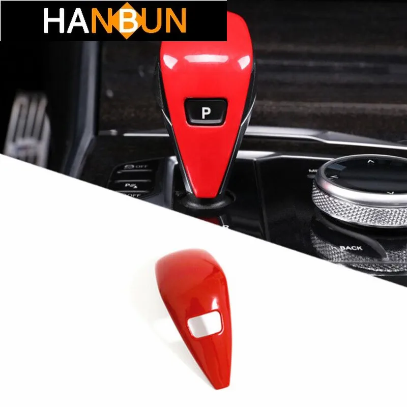 

Car Styling Central Control Gear Shift Handle Frame Decoration Cover Trim For BMW 3 Series G20 G28 2020 Interior Accessories