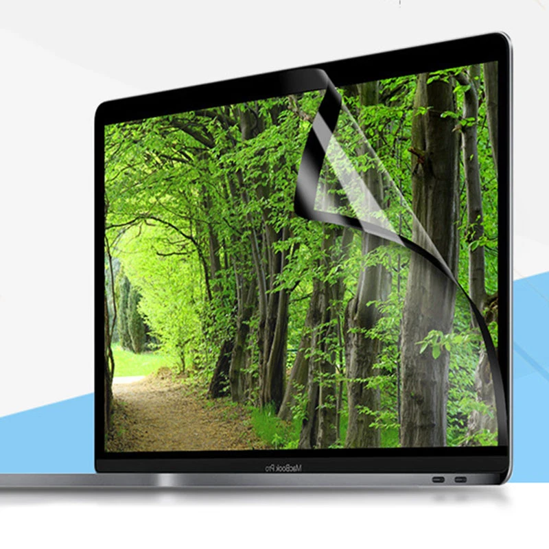 Защитная пленка для MacBook Pro 13 Air Mac book 11 air 12 Retina pro 2018 черная рамка|Защитные экраны
