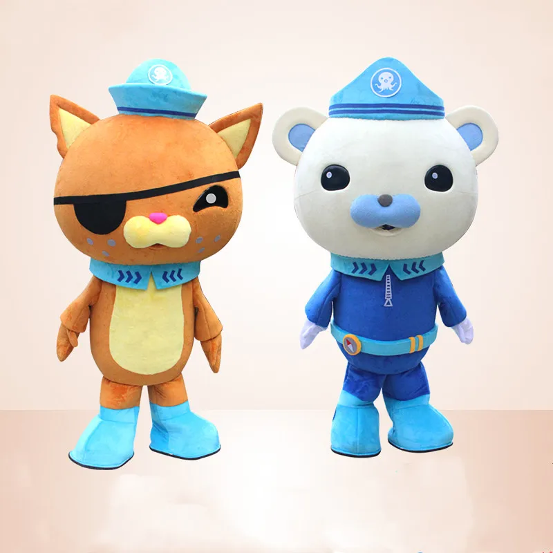 Горячая Распродажа живой восьмиконечный фильм Капитан Barnacles & kwazii костюм