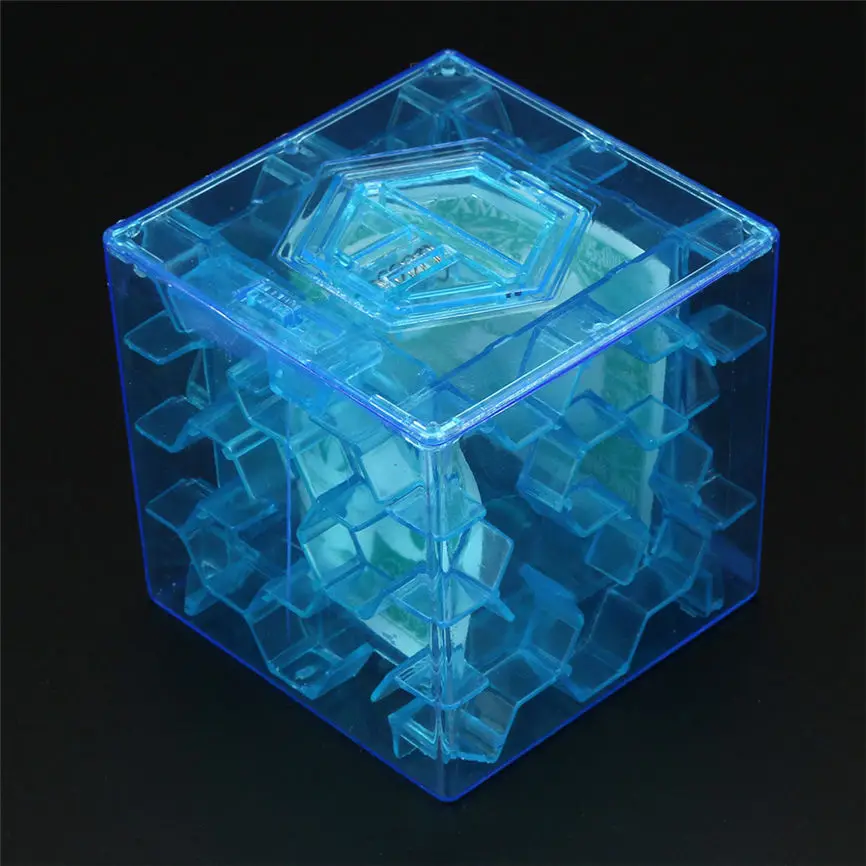 3D куб-головоломка модель кубика лабиринт для денег банк чехол