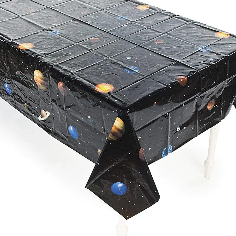 1 шт. космического пространства на день рождения 110x180cm одноразовая скатерть День