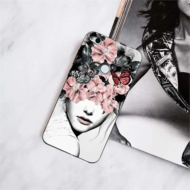 Fashion YJ Pattern Soft TPU 5.2&quotFor Huawei P9 Lite 2017 Case For Cell Phone Cover |