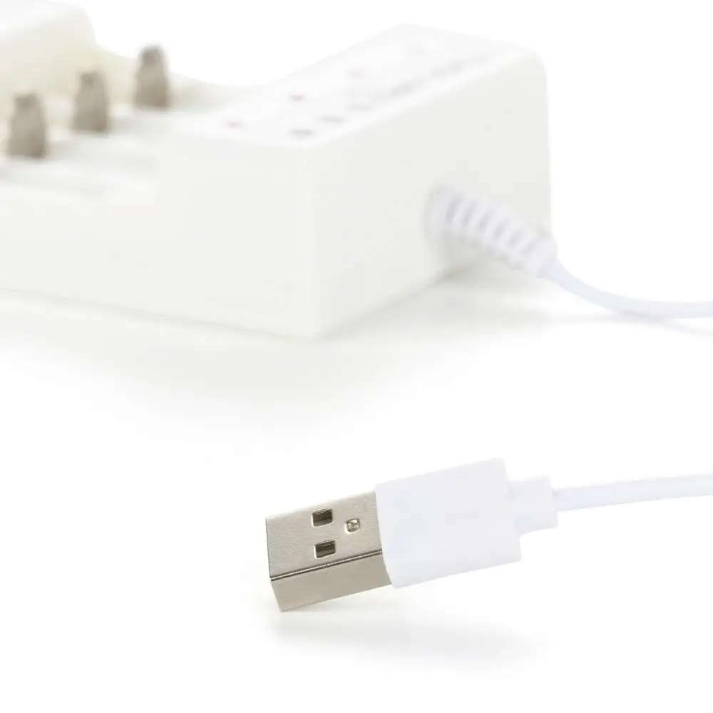 Универсальный перезаряжаемый аккумулятор быстрая зарядка адаптер USB 3/4 слота