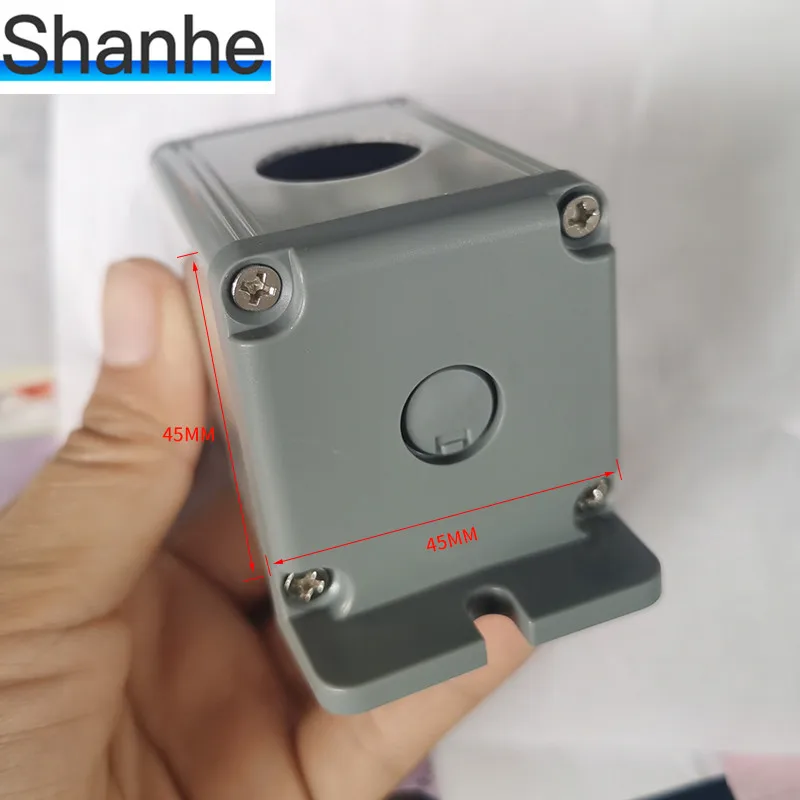 Водонепроницаемый кнопочный переключатель из алюминиевого сплава коробка с