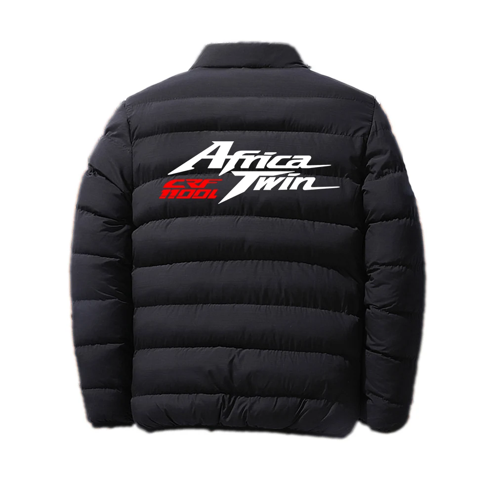 

Men's Africa Twin Crf 1000 L Crf1000 Spring autumn Popular Padded College Zipper Jackets Motorcycle Print Hip Hop Coats Tops