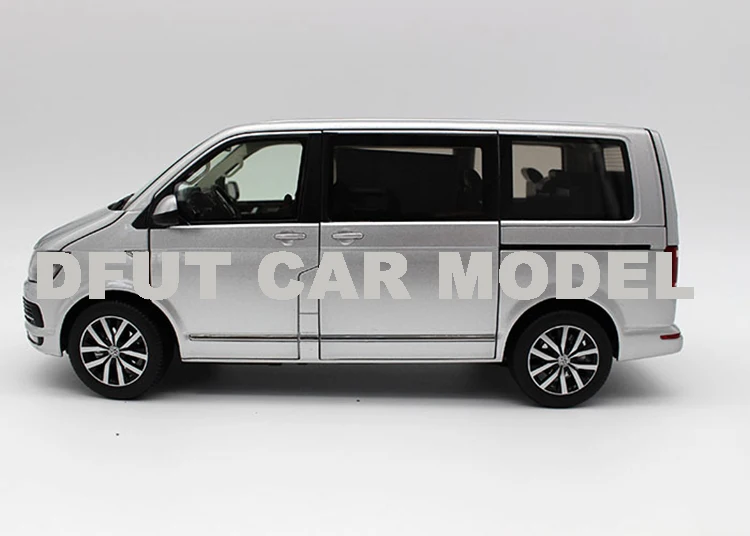 1:18 сплав игрушка VW T6 MPV автомобиль модель детских игрушечных автомобилей авторизованный игрушки для детей