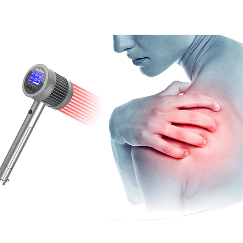 

Cold Laser Therapy Device LLLT Physical Therapy Reduce Body Pain Red Light Therapy Chinese Acupuncture Massage