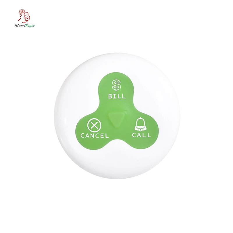 Беспроводная кнопка вызова система заказа используется для ресторана кафе