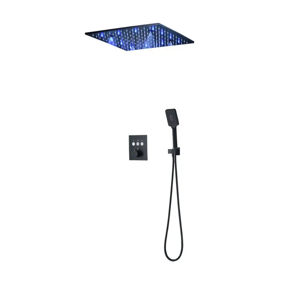 Смеситель для душа светодиодный 16 дюймов/20 дюймов | Обустройство дома