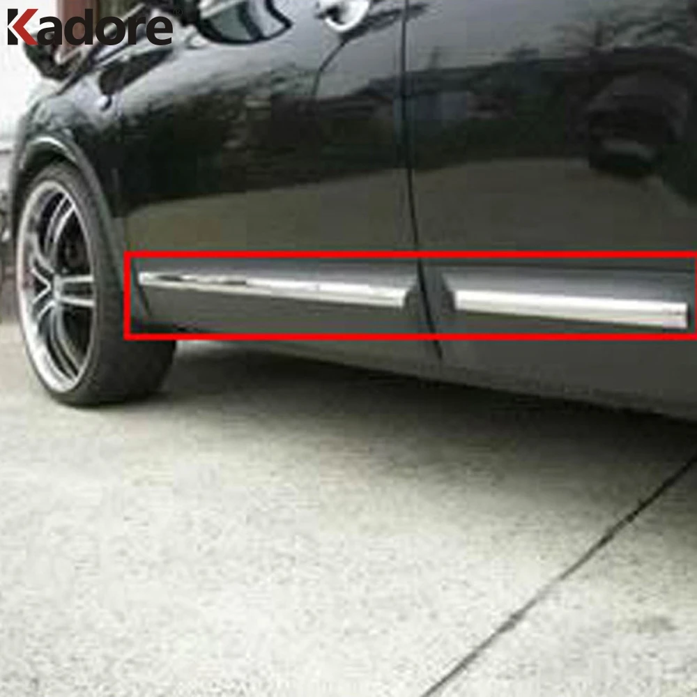 Для Nissan Qashqai J10 2007 2008 2009 2010 2011 2012 автомобильные аксессуары из нержавеющей стали