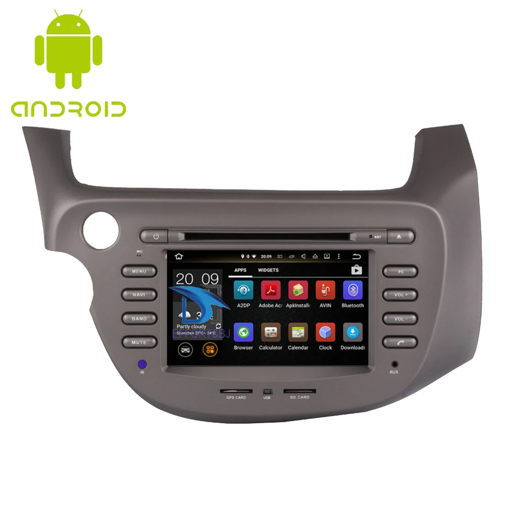 4 ГБ ОЗУ HD Android 9 0 Восьмиядерный автомобильный Автомагнитола стерео для Honda Fit/Jazz