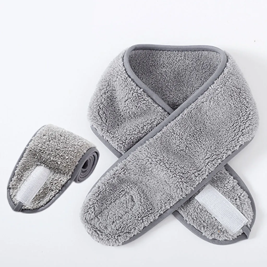 Новый розовый спа ванна душ макияж оголовье Косметика мыть лицо Спорт для женщин