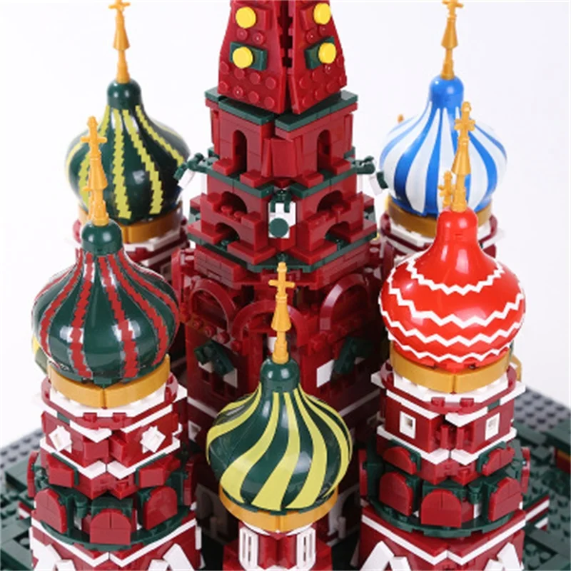 

Architecture City Set Vasily Church Building Model Blocks Small Particle Blocks DIY Building Assembled Blocks Kids Toys