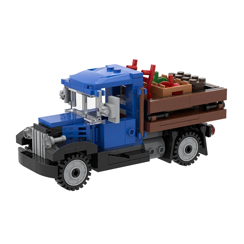 

Конструктор MOC Delivery из строительных блоков для детей и взрослых, в стиле ретро, 1930 сек